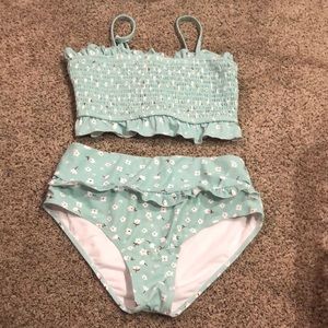 two piece swimsuit